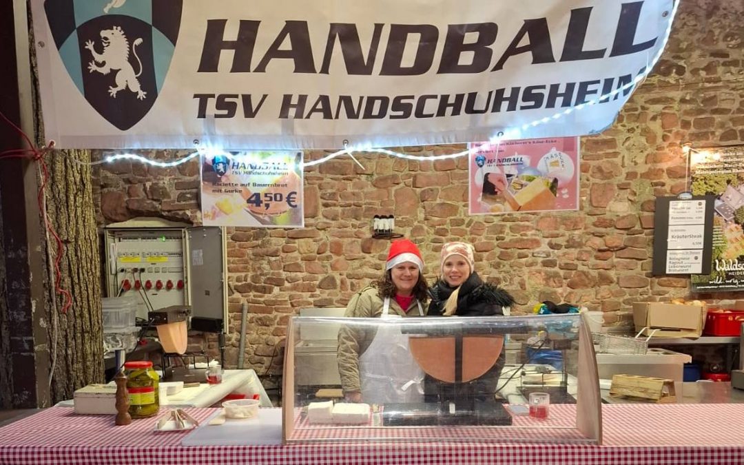 Handball-Frauen wieder auf dem Weihnachtsmarkt aktiv
